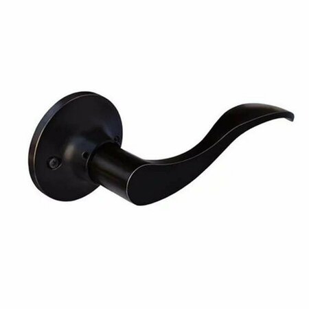 CONSTRUCTOR Prelude Dummy Right Lever Door Lock with Knob Handle Lockset- Oil Rubbed Bronze CON-PRE-ORB-DM-R